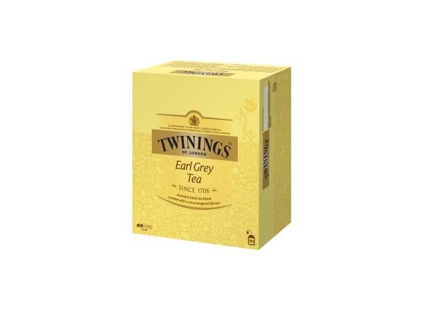 Te TWININGS earl grey (100) Kvalitetste fra kjente TWININGS 